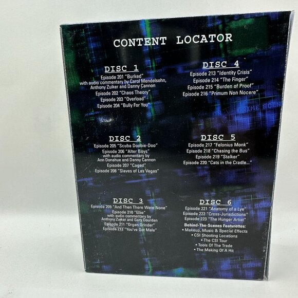 CSI: Crime Scene Investigation The Complete Second Season - Picture 2 of 2